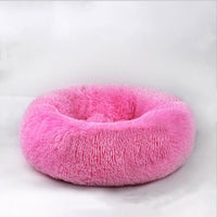 Pet Dog Bed Comfortable Donut Cuddler Round Dog Kennel Ultra Soft Washable Dog and Cat Cushion Bed Winter Warm Sofa