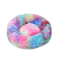 Pet Dog Bed Comfortable Donut Cuddler Round Dog Kennel Ultra Soft Washable Dog and Cat Cushion Bed Winter Warm Sofa