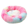 Pet Dog Bed Comfortable Donut Cuddler Round Dog Kennel Ultra Soft Washable Dog and Cat Cushion Bed Winter Warm Sofa